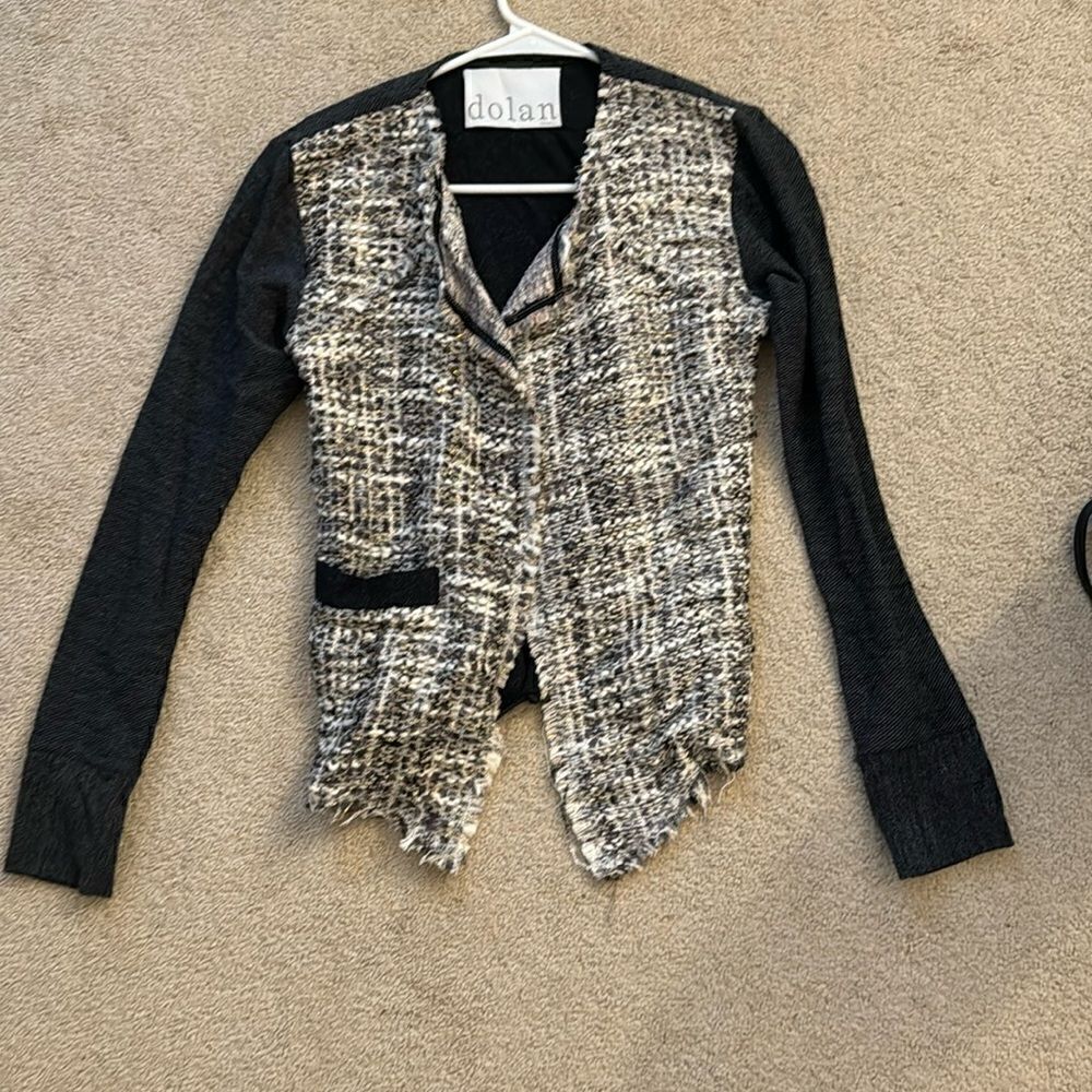 Dolan small tweed cardigan